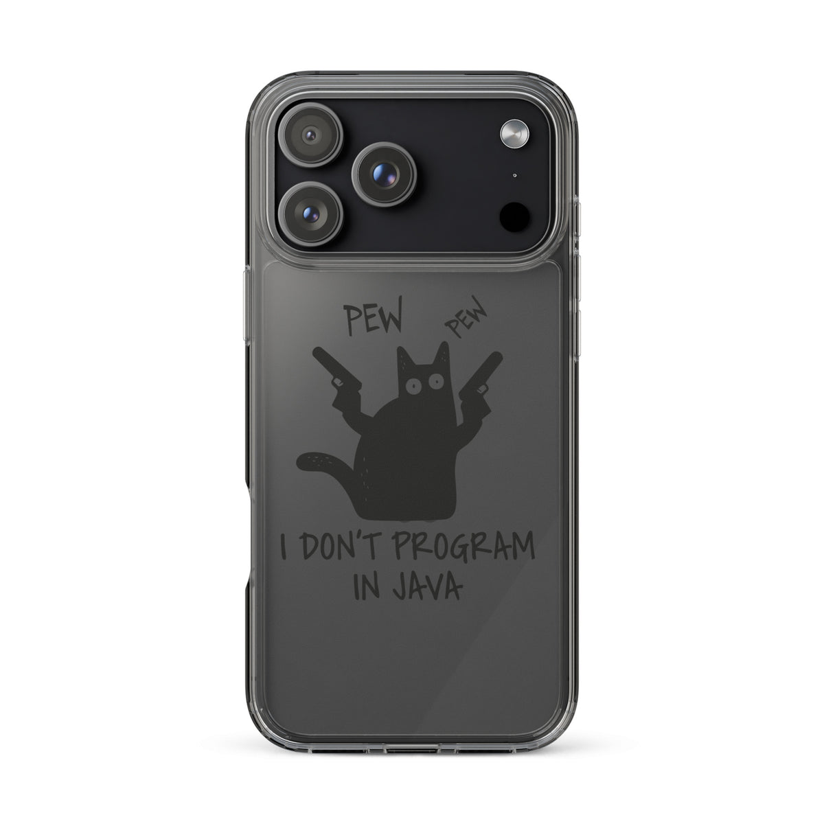I Don’t Program in Java - Clear Case for iPhone®