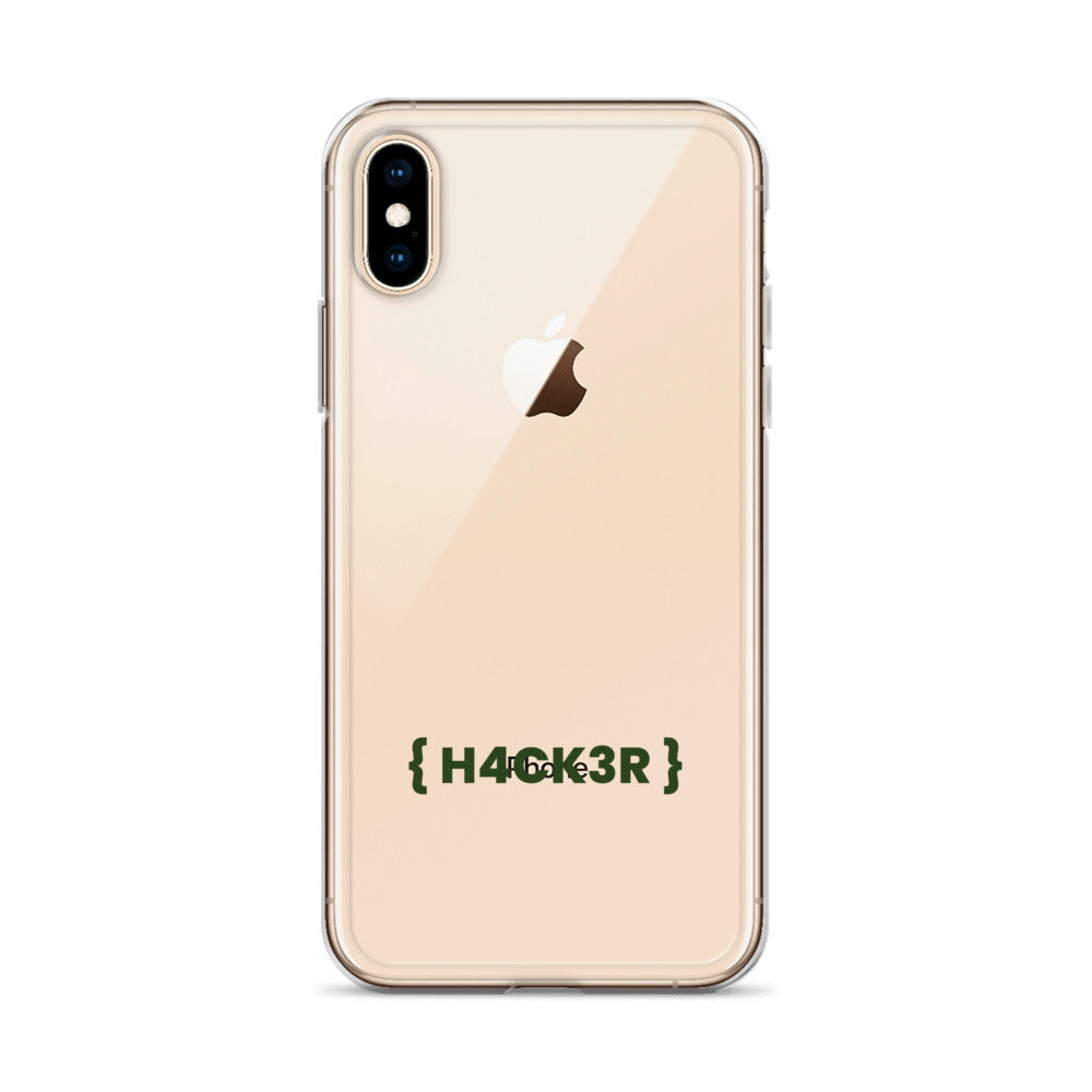 H4ck3r - Clear Case for iPhone®
