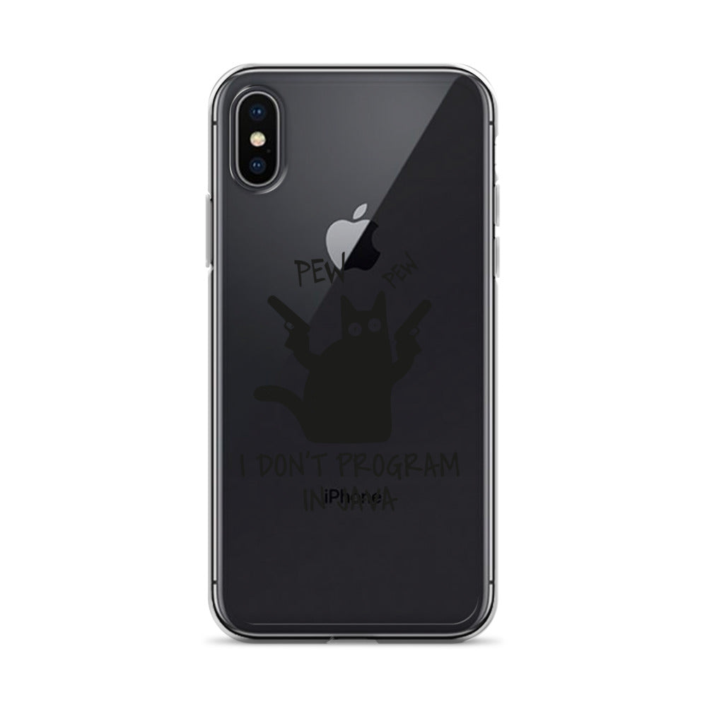 I Don’t Program in Java - Clear Case for iPhone®
