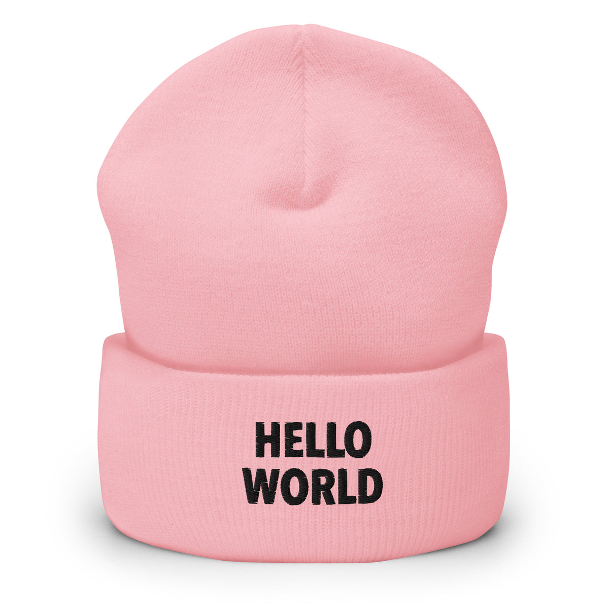 Hello World - Cuffed Beanie