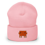 Claude Pixel Mascot - Cuffed Beanie