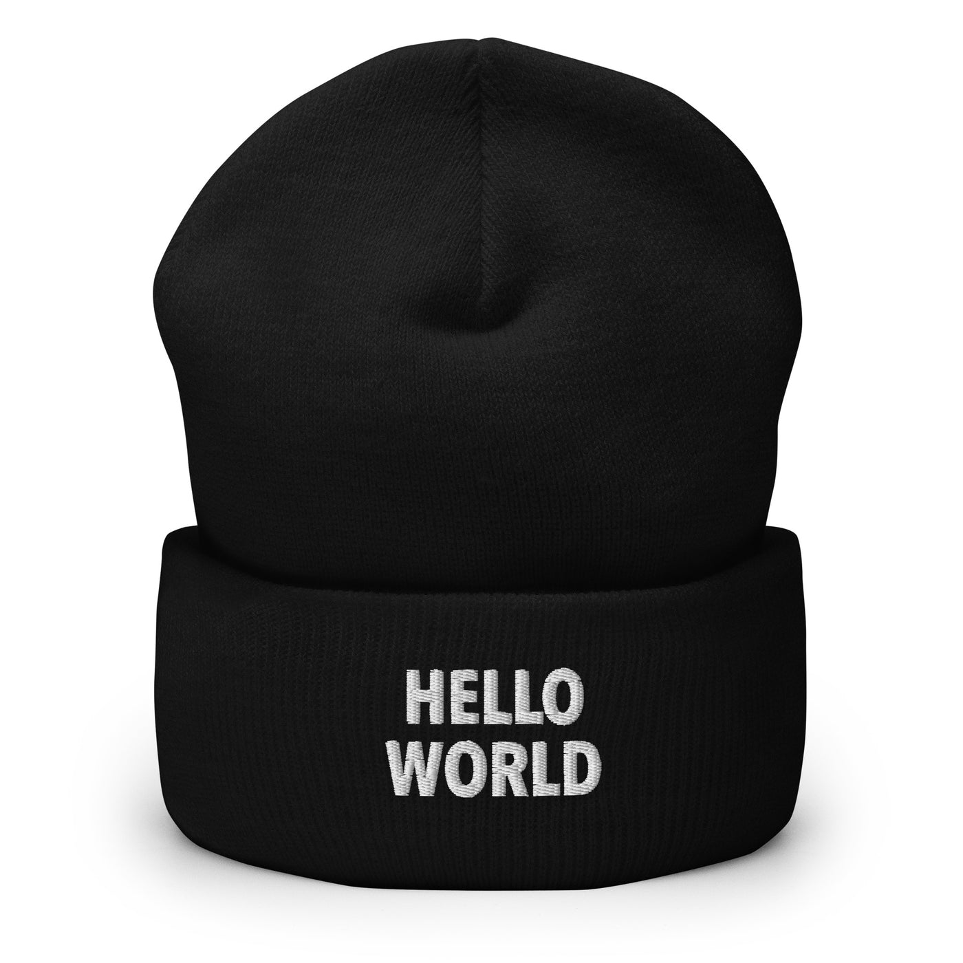 Hello World - Cuffed Beanie