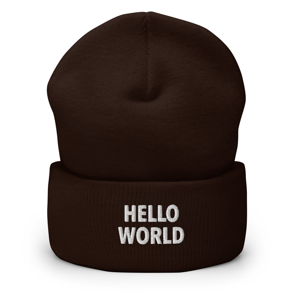 Hello World - Cuffed Beanie