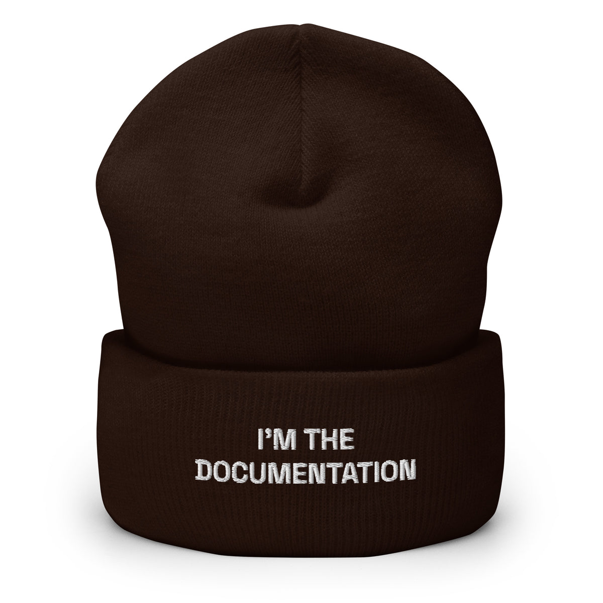 I’m The Documentation - Cuffed Beanie