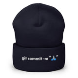 Git Commit -m "?"  - Cuffed Beanie