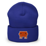 Claude Pixel Mascot - Cuffed Beanie