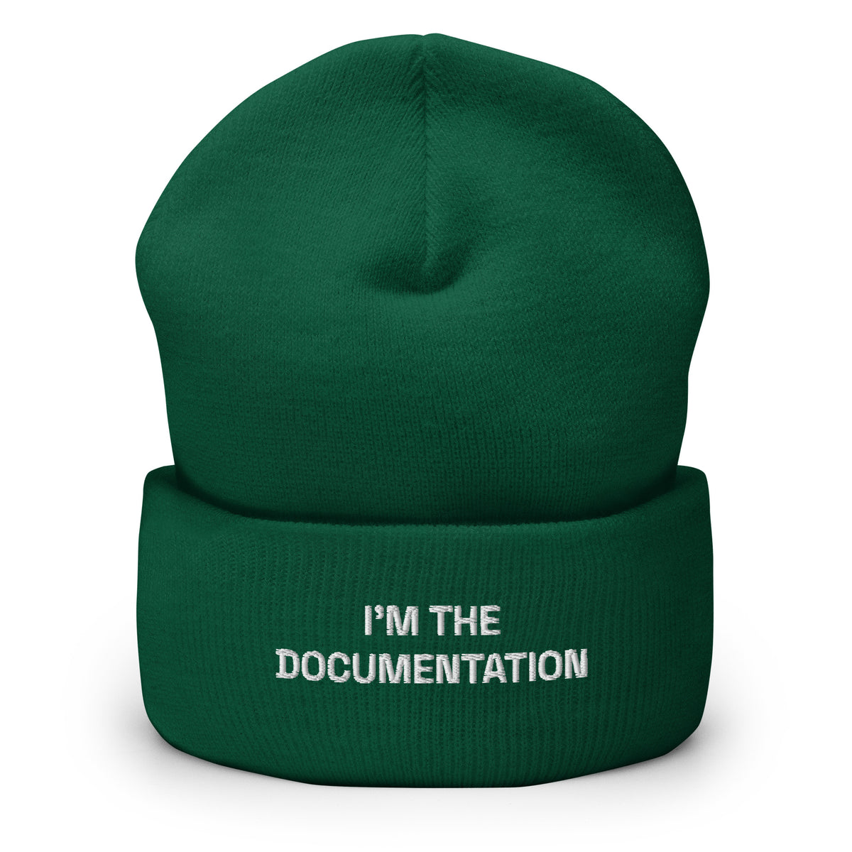 I’m The Documentation - Cuffed Beanie