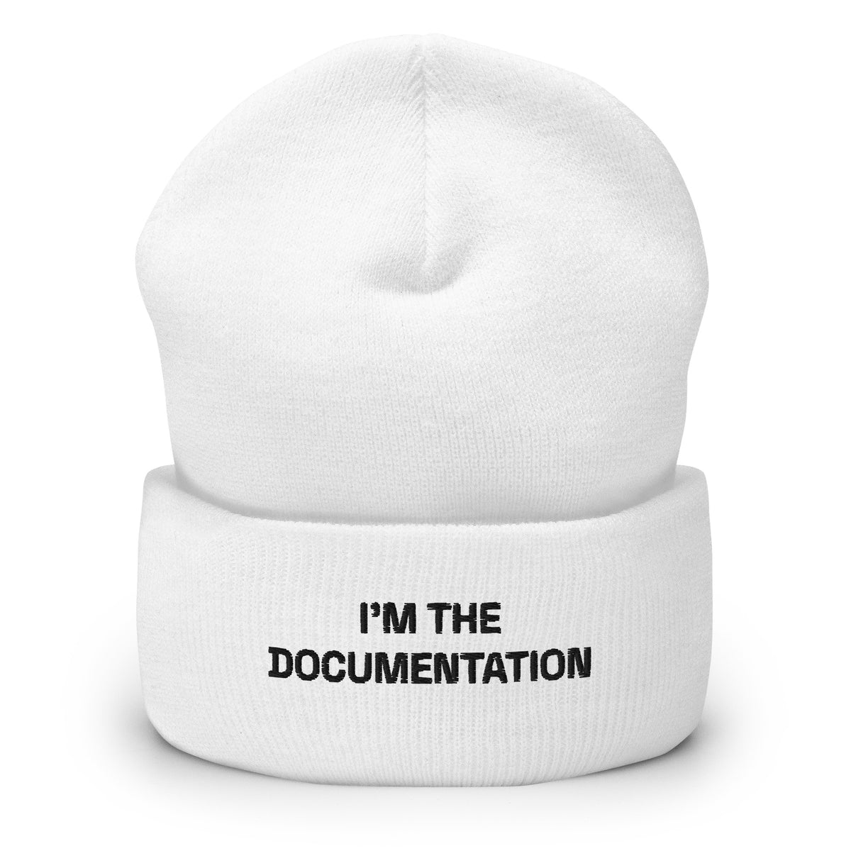 I’m The Documentation - Cuffed Beanie