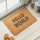 Hello World - Coir doormat