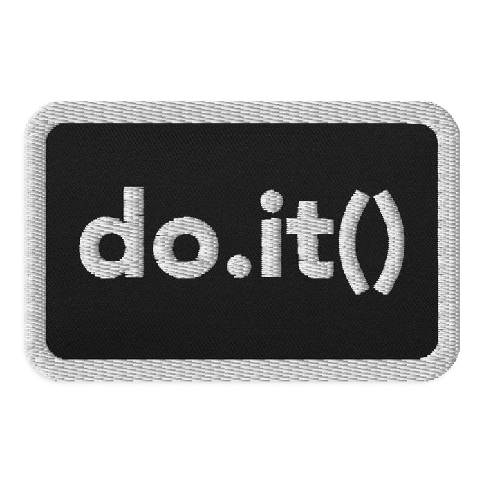 do.it() - Embroidered Tactical Patches
