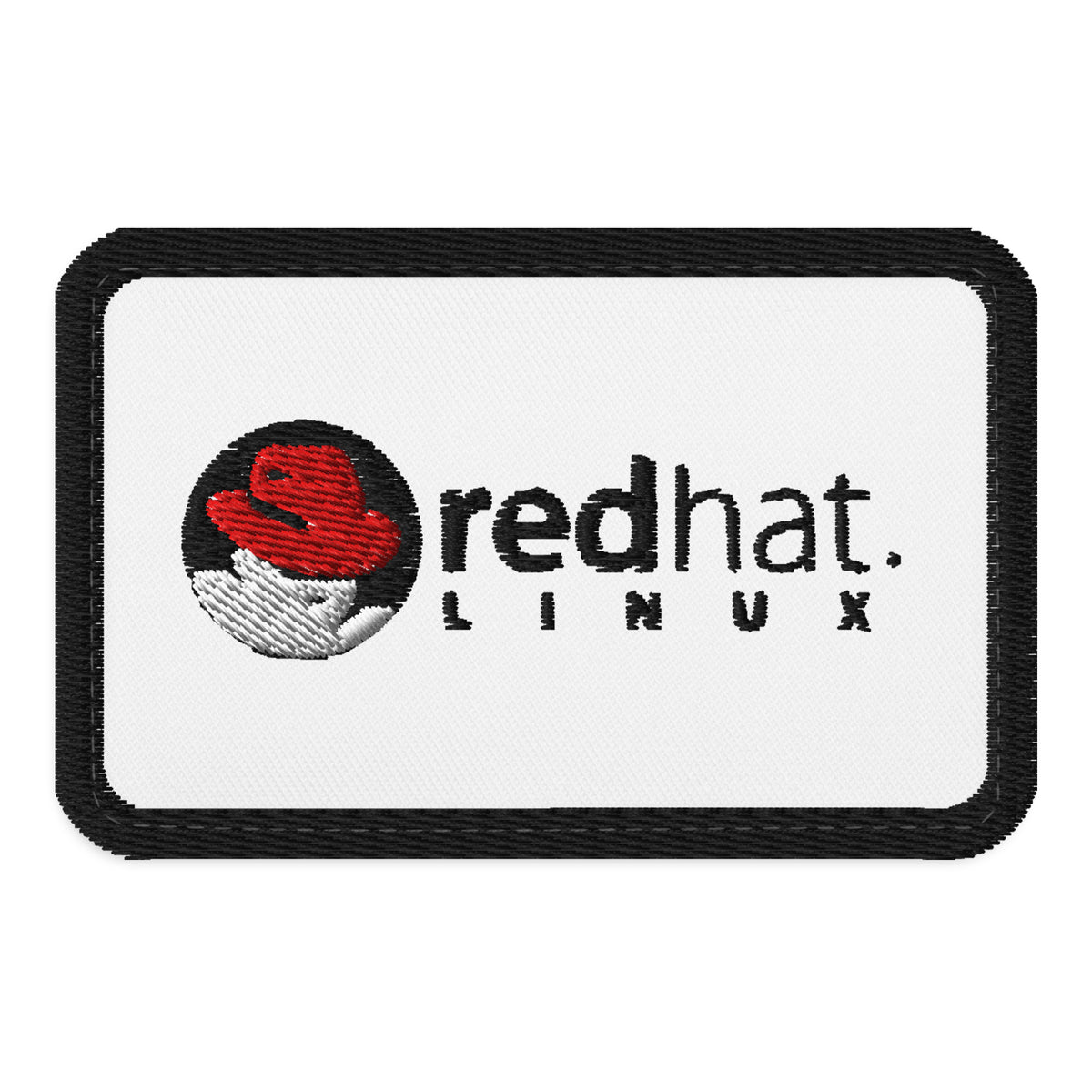Red Hat Linux logo - Embroidered Tactical Patches