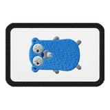 Go Golang - Embroidered Tactical Patches