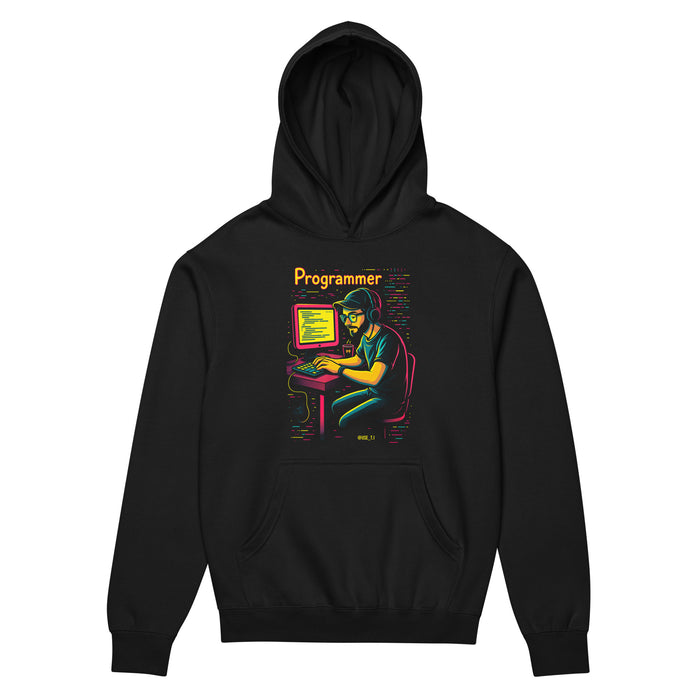 Programmer with Vibrant Colors - Men’s box hoodie