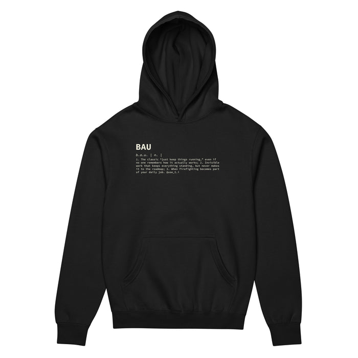 BAU Definition - Men’s box hoodie