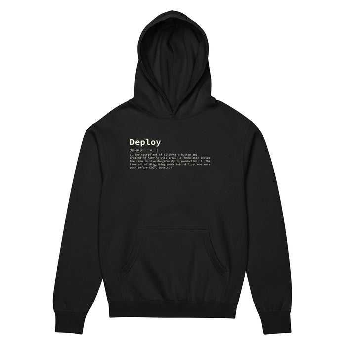 Deploy Definition - Men’s box hoodie