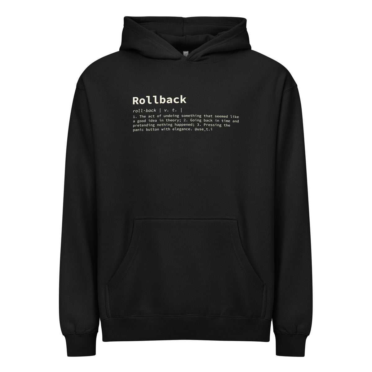 Rollback Definition - Men’s box hoodie