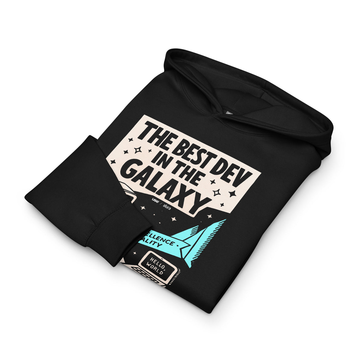 The Best Dev in the Galaxy - Men’s box hoodie