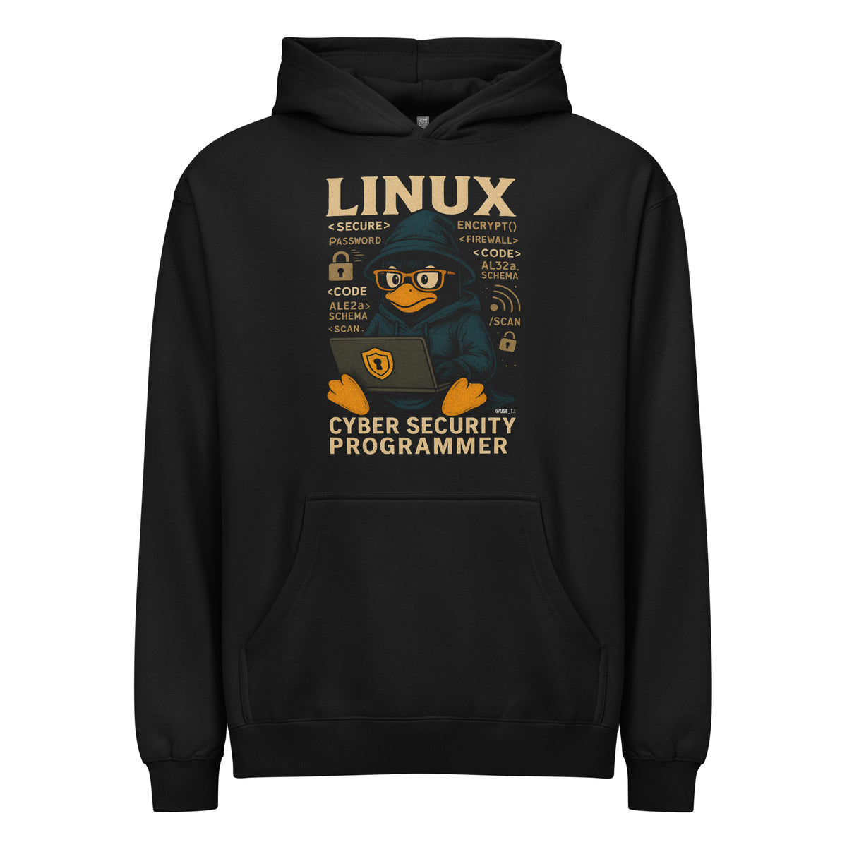 Linux Cyber Security Programmer - Men’s box hoodie