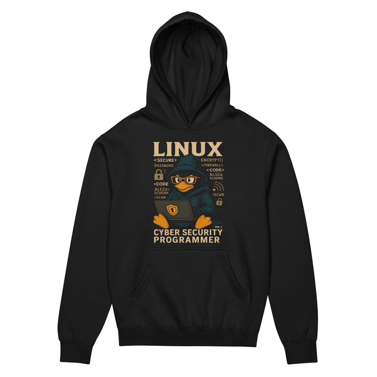 Linux Cyber Security Programmer - Men’s box hoodie