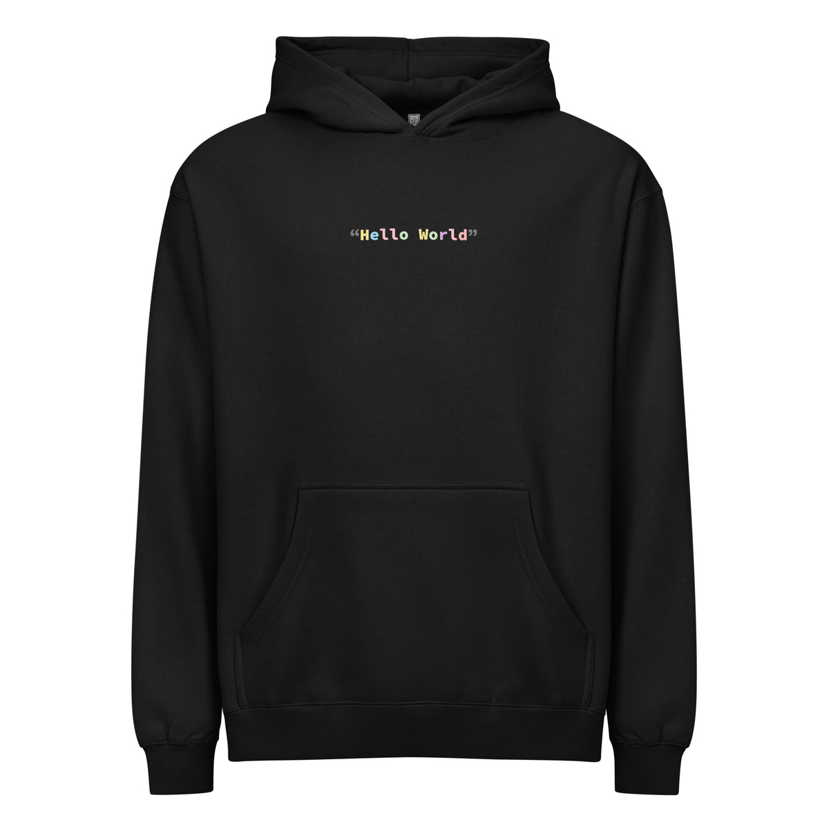 Hello World – Color Edition - Men’s box hoodie