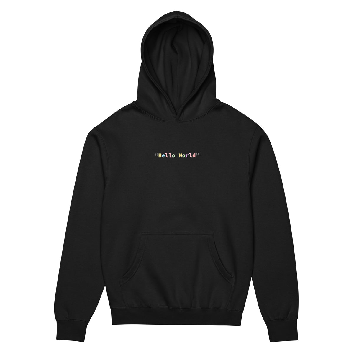 Hello World – Color Edition - Men’s box hoodie