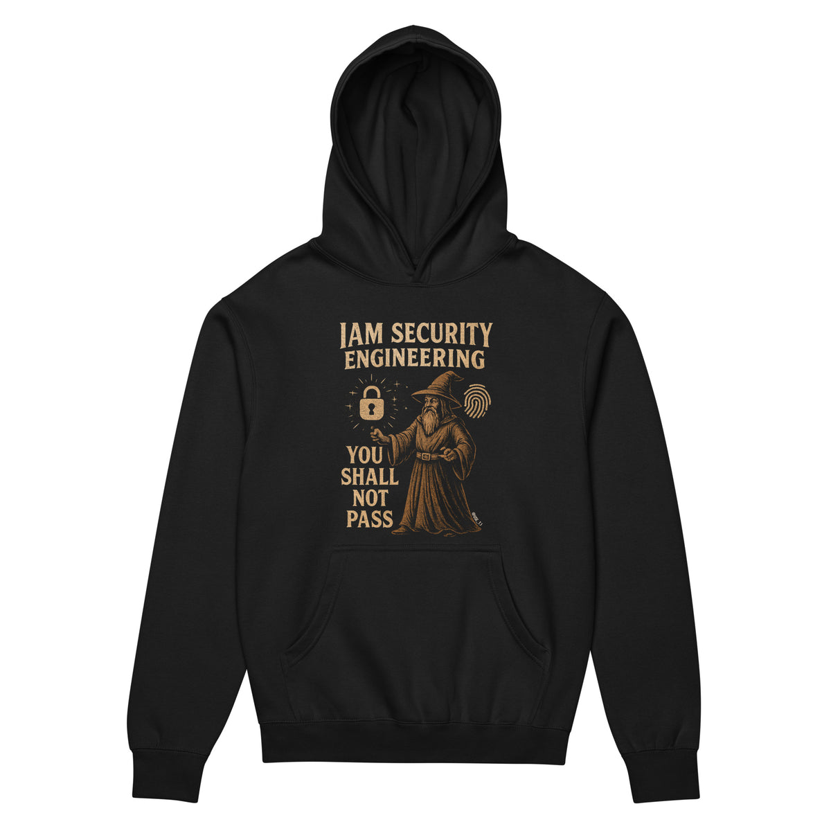 IAM Security Engineering - You Shall Not Pass - Men’s box hoodie