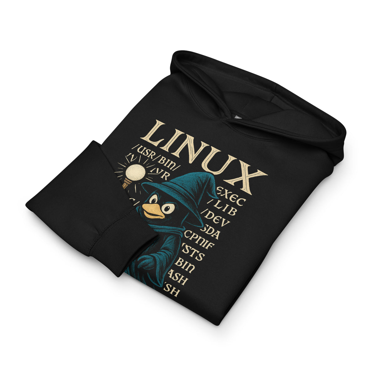Linux Wizard - /bin/bash Edition - Men’s box hoodie