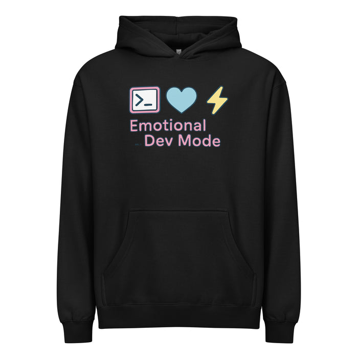 Emotional Dev Mode - Men’s box hoodie
