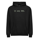 It Was DNS - Men’s box hoodie