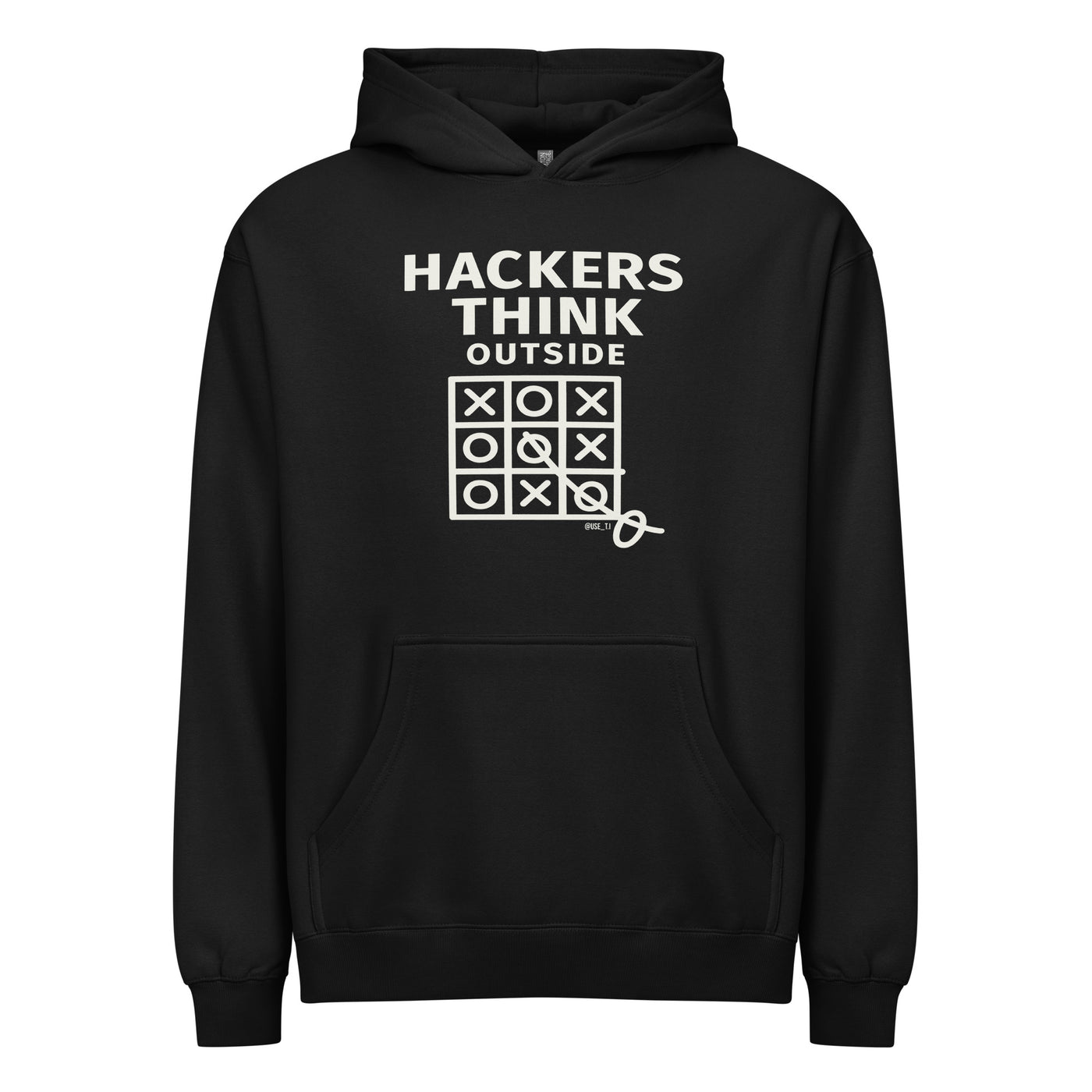 Hackers Think outside - Men’s box hoodie