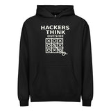 Hackers Think outside - Men’s box hoodie