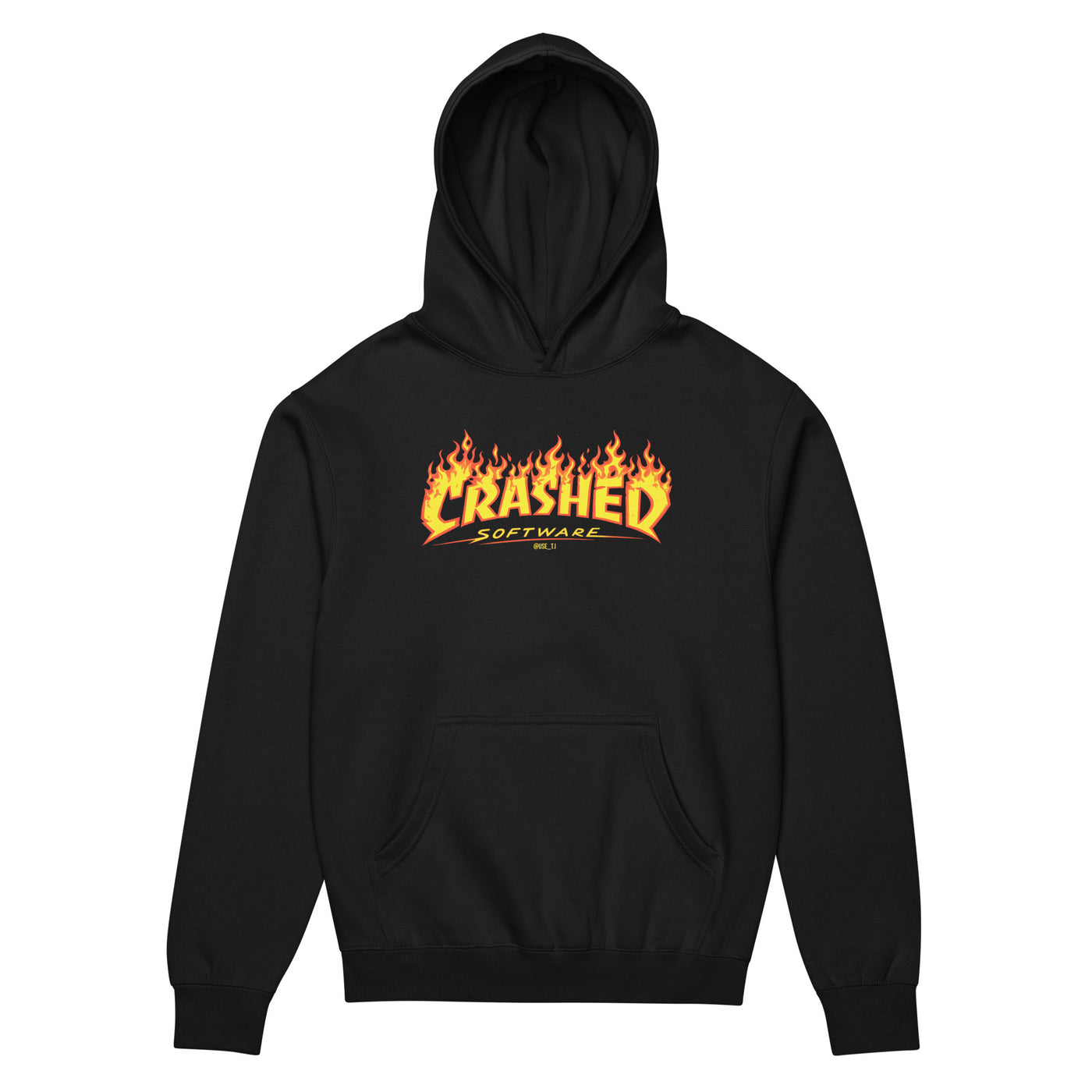 Crashed Software - Men’s box hoodie