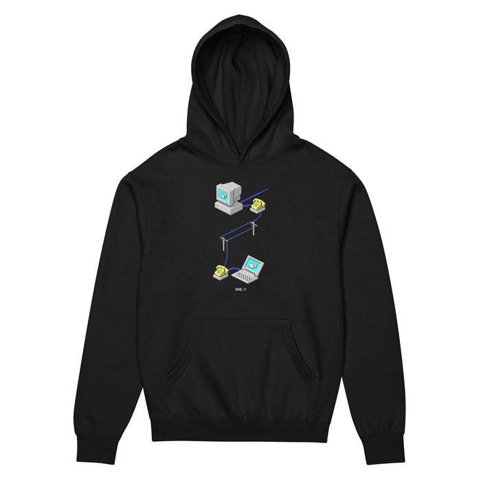 Dial-Up Connection Retro Tee - Men’s box hoodie