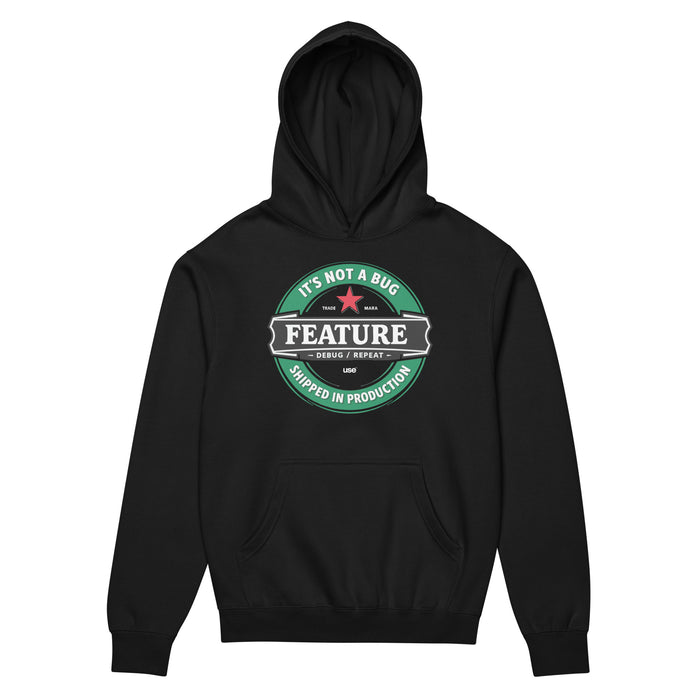 It’s not a bug, it’s a feature - Men’s box hoodie