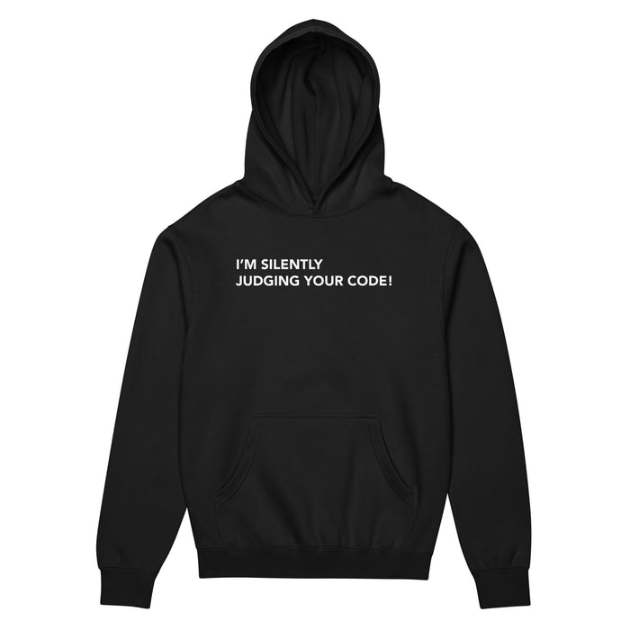 I’m Silently Judging Your Code - Men’s box hoodie
