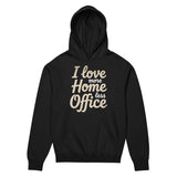 I love more Home, less Office - Men’s box hoodie