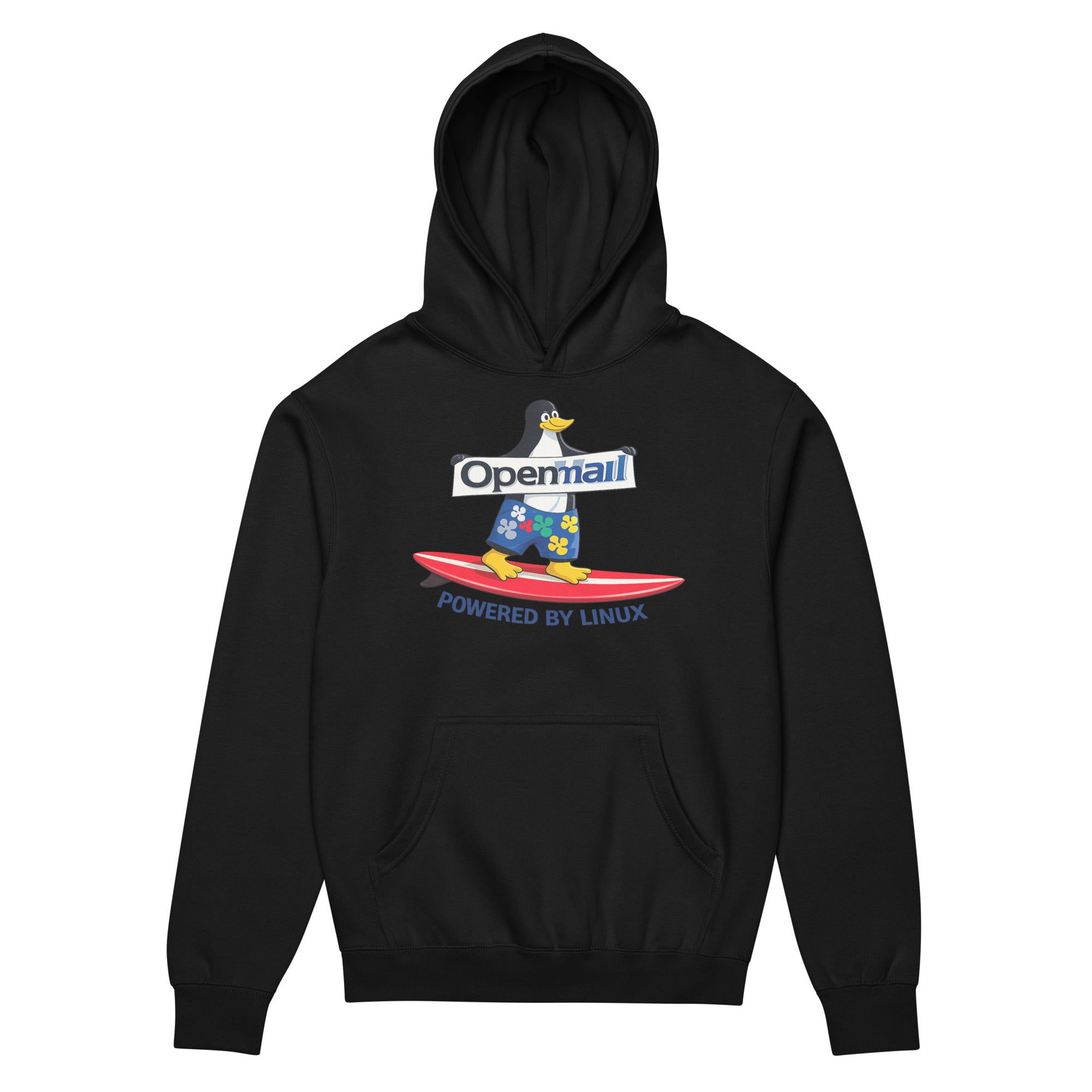 Openmail – Powered by Linux - Men’s box hoodie – USE I.T