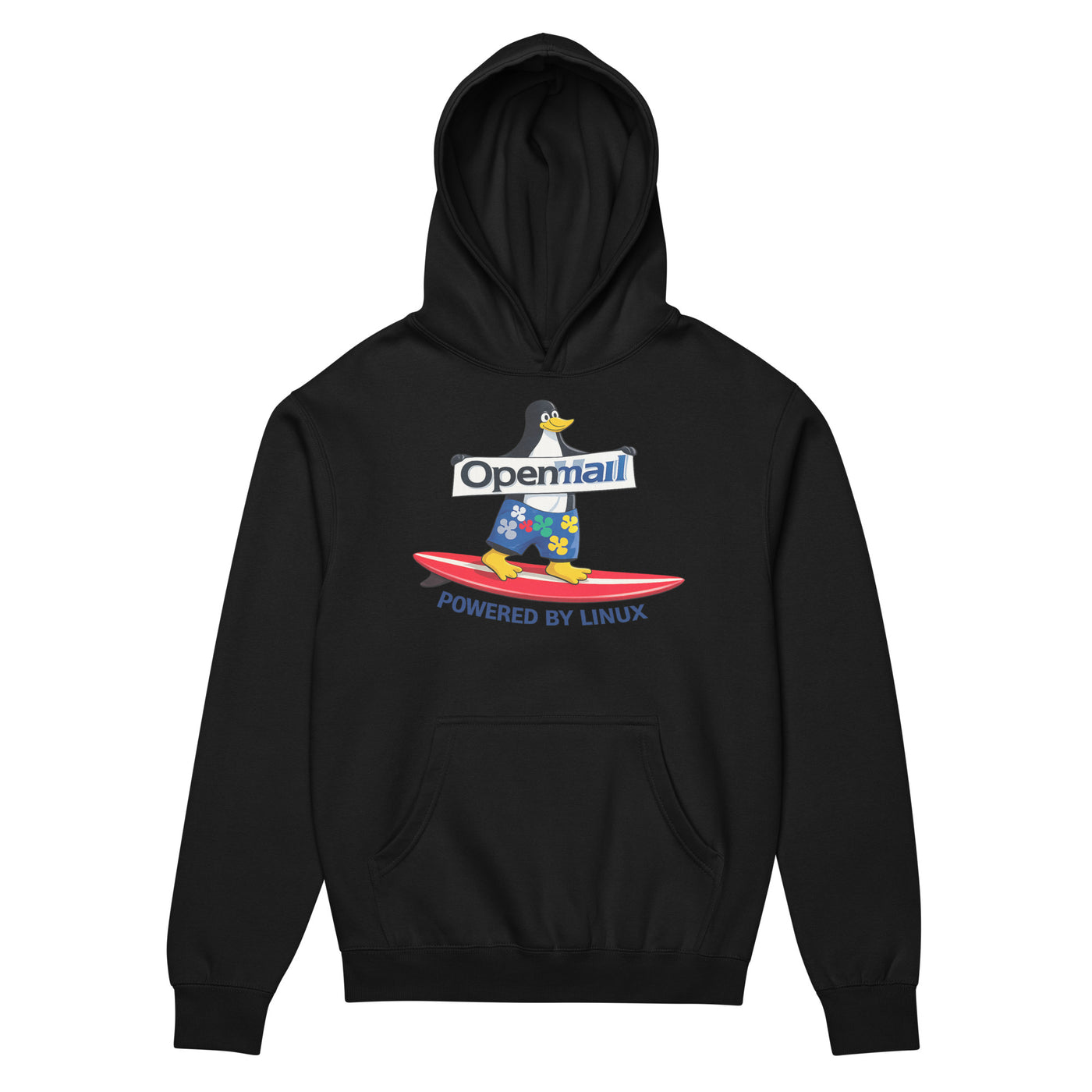 Openmail – Powered by Linux - Men’s box hoodie