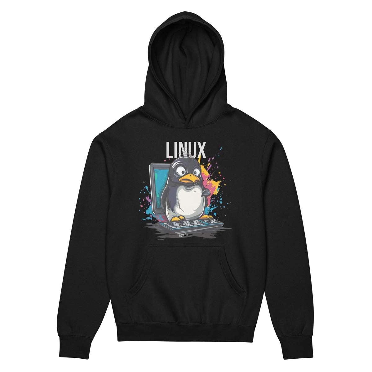 Linux - The Modern Penguin - Men’s box hoodie