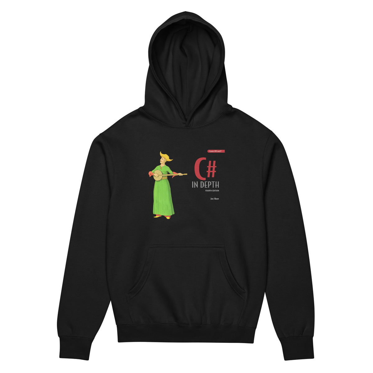 C# In Depth - Men’s box hoodie