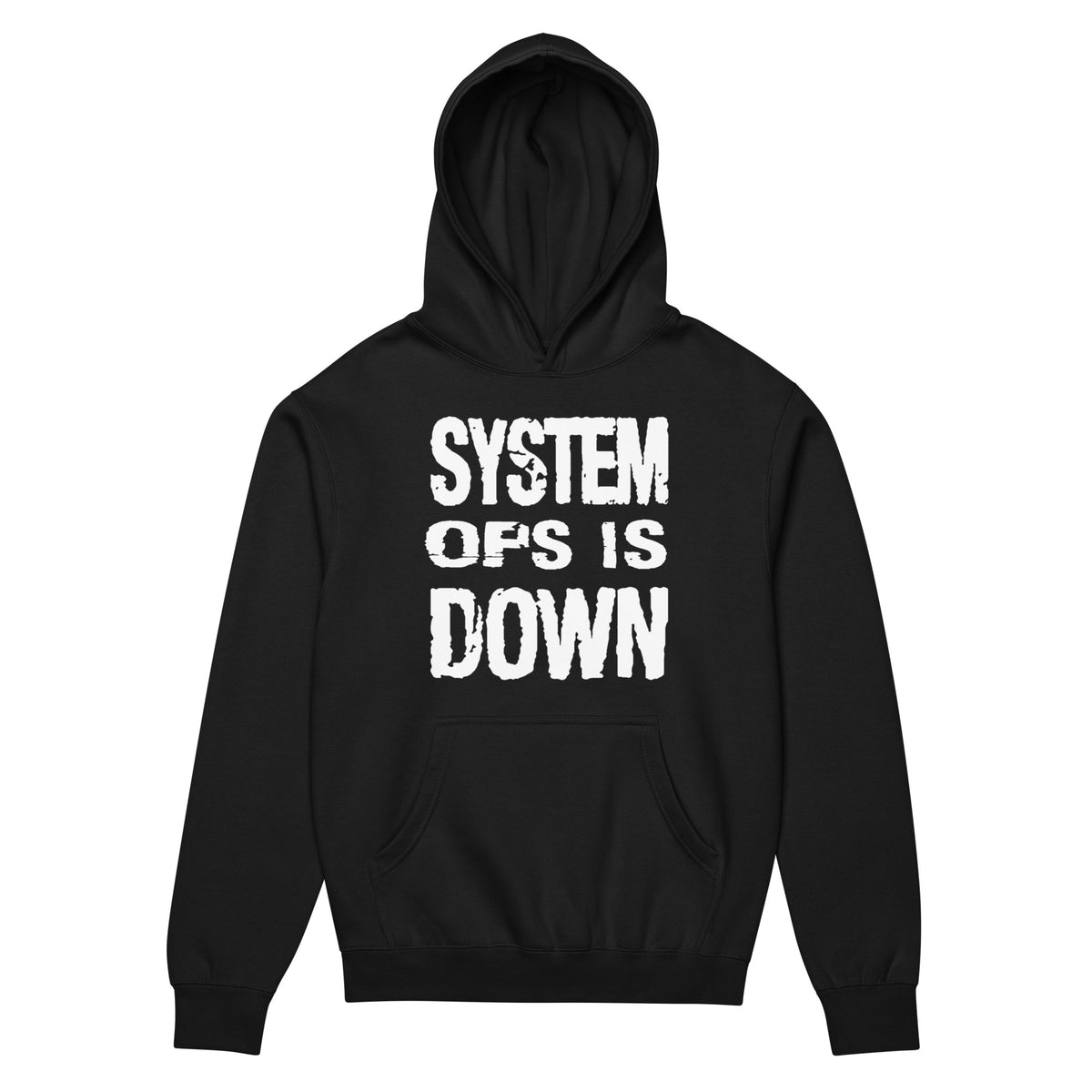 System Ops is Down - Men’s box hoodie