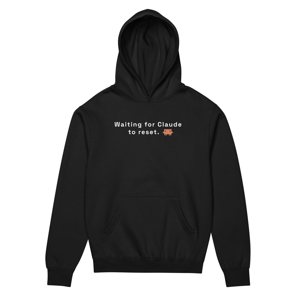 Waiting for Claude to Reset - Men’s box hoodie