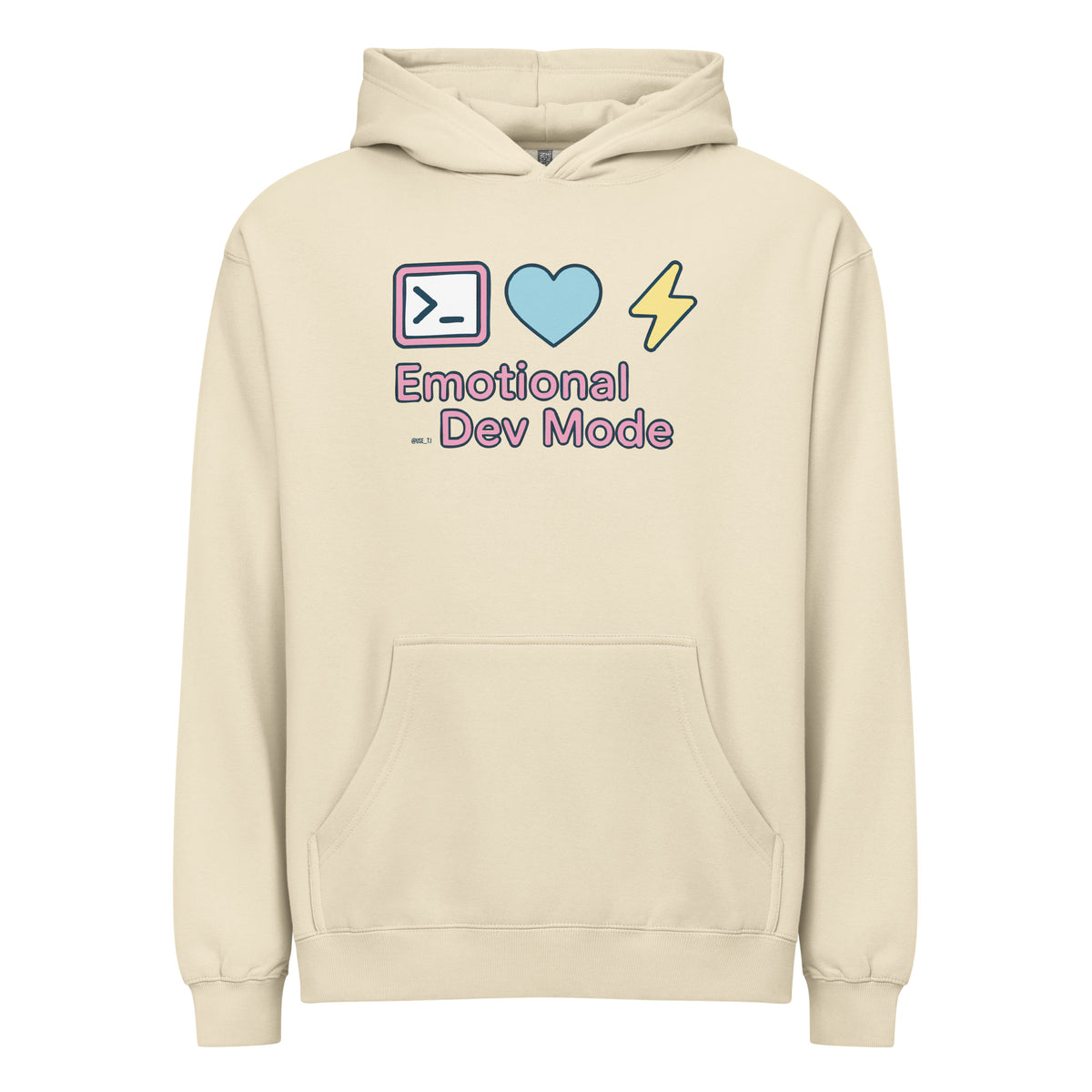 Emotional Dev Mode - Men’s box hoodie