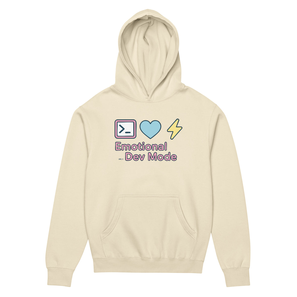 Emotional Dev Mode - Men’s box hoodie