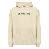 It Was DNS - Men’s box hoodie