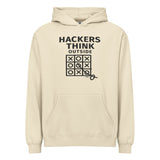 Hackers Think outside - Men’s box hoodie