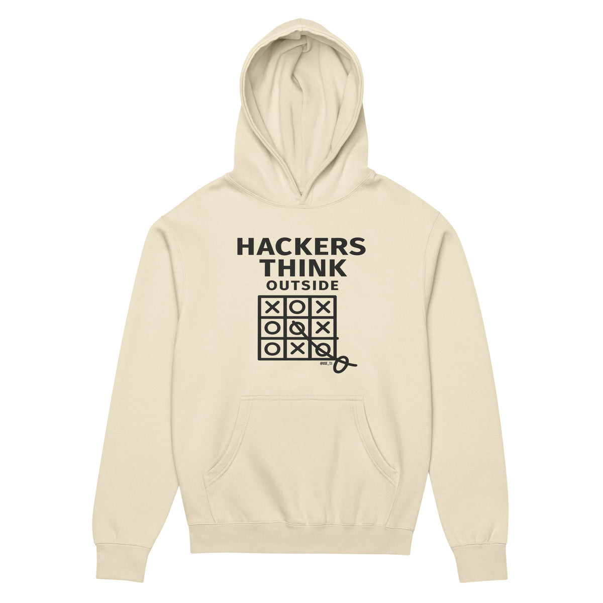 Hacker Think Outside - Men’s box hoodie