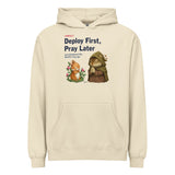 Deploy First, Pray Later - Men’s box hoodie