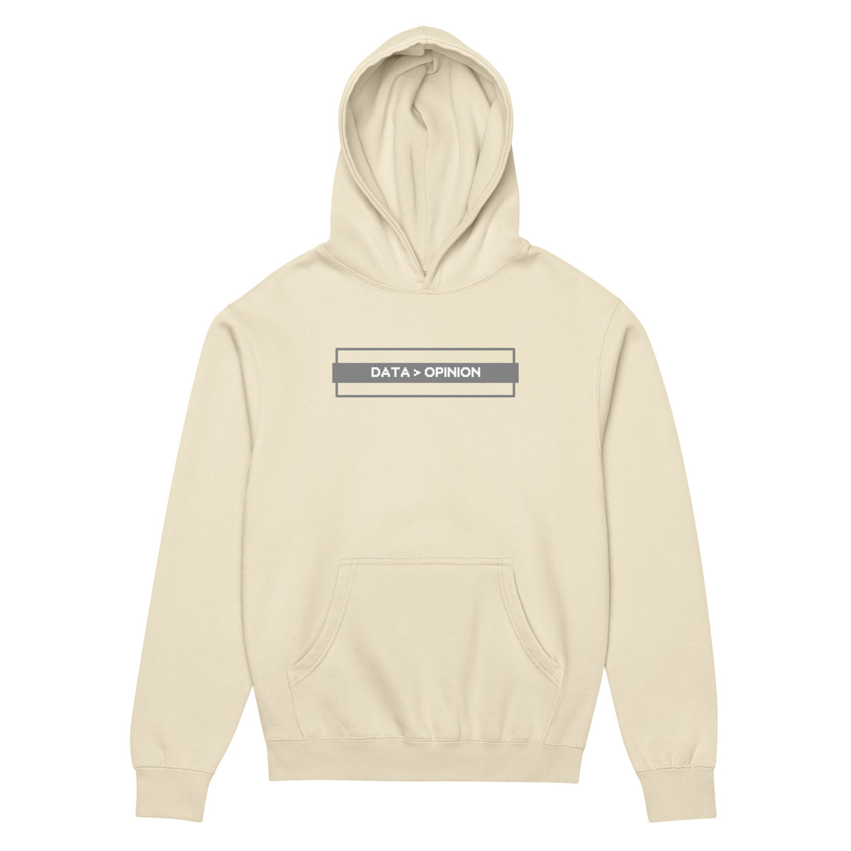 Data > Opinion - Men’s box hoodie