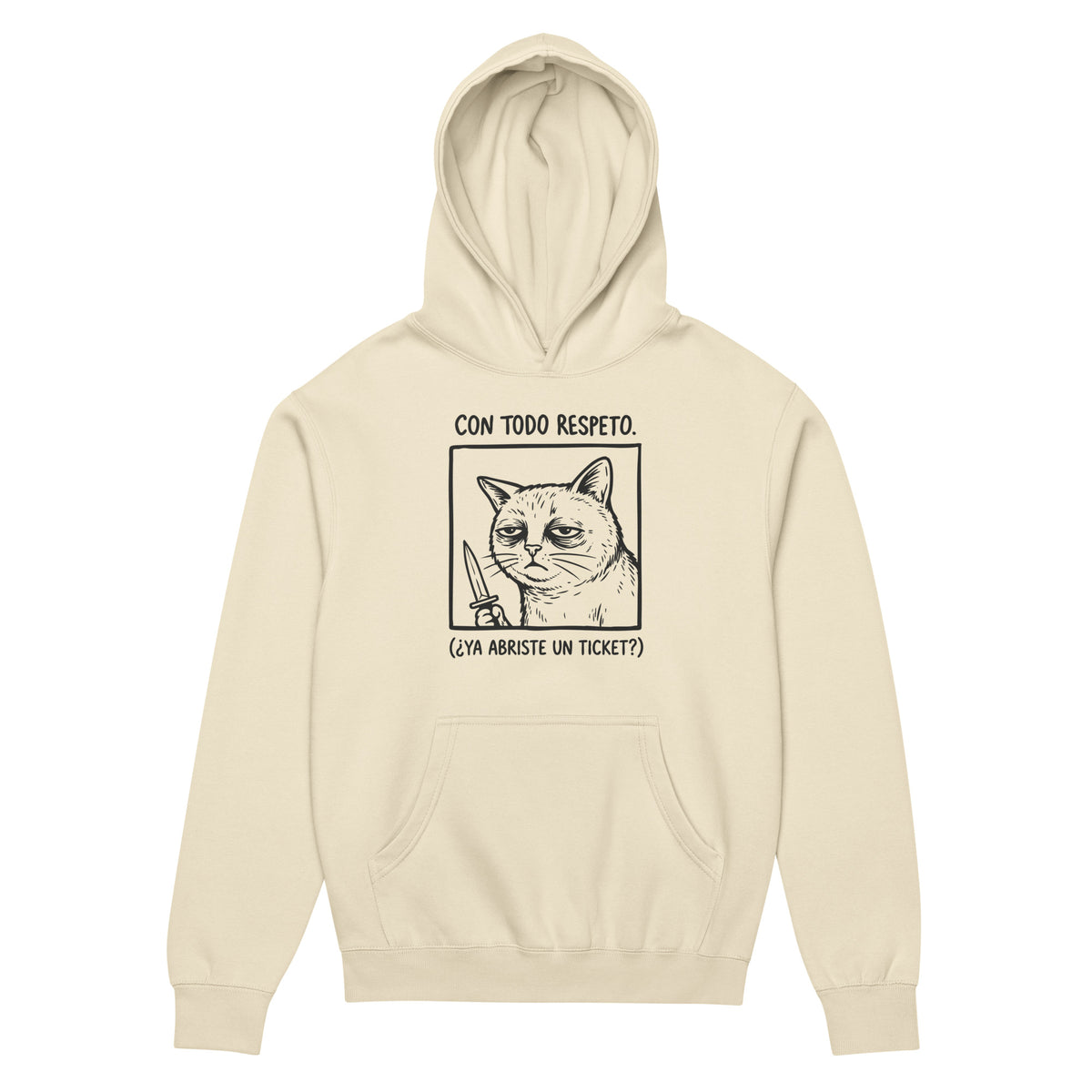 Did You Open a Ticket? Tee - Men’s box hoodie